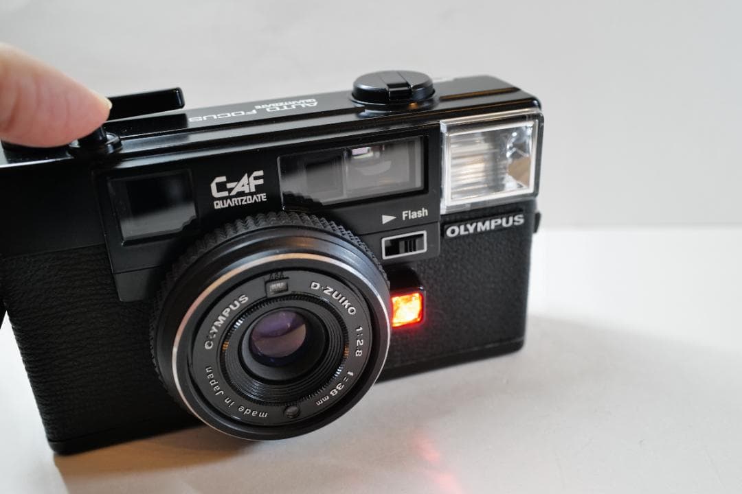 完動 整備品 オリンパス OLYMPUS C-AF ストロボ発光OK