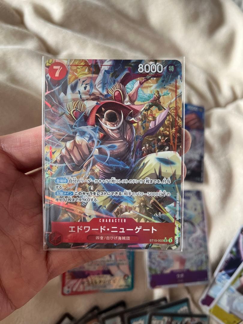 ワンピースカード 引退品 SEC SR パラレル リーダー