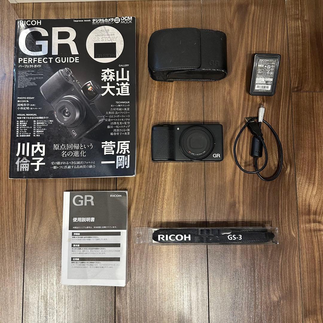 RICOH GR 初代 APS-C 名機 動作OK ケース付