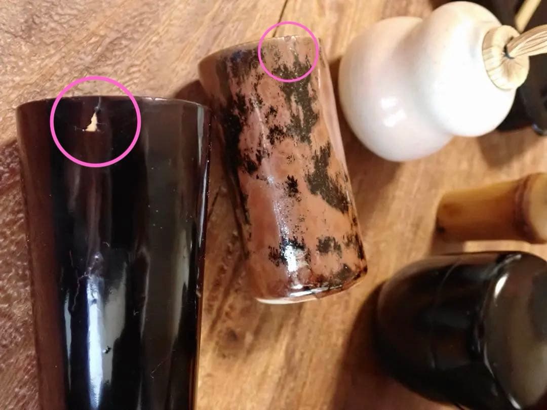 希少　江戸時代　木製漆塗り茶箱と茶道具セット　アンティーク　野点　茶道
