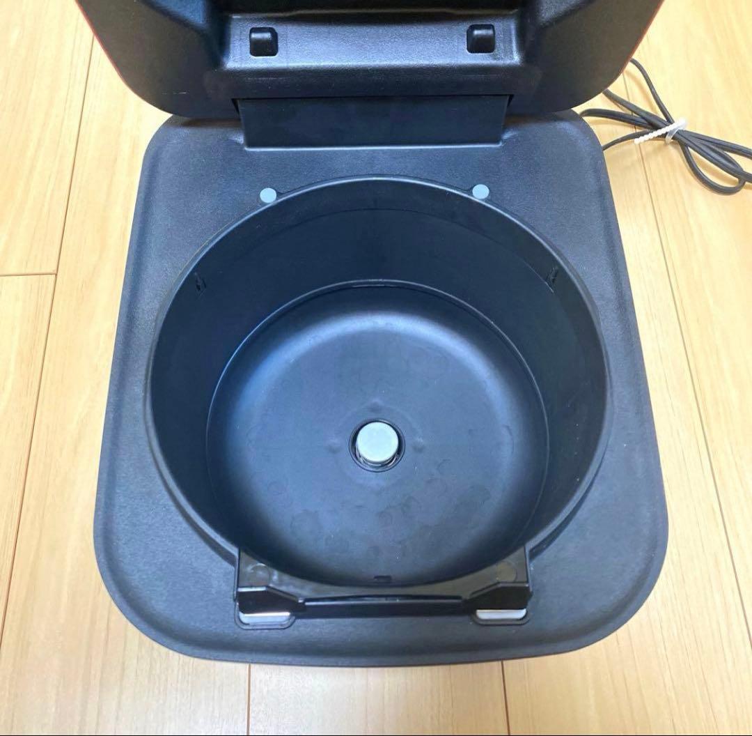 日立　炊飯器　ふっくら御膳　RZ-V100CM　レッド　沸騰鉄釜　蒸気カット