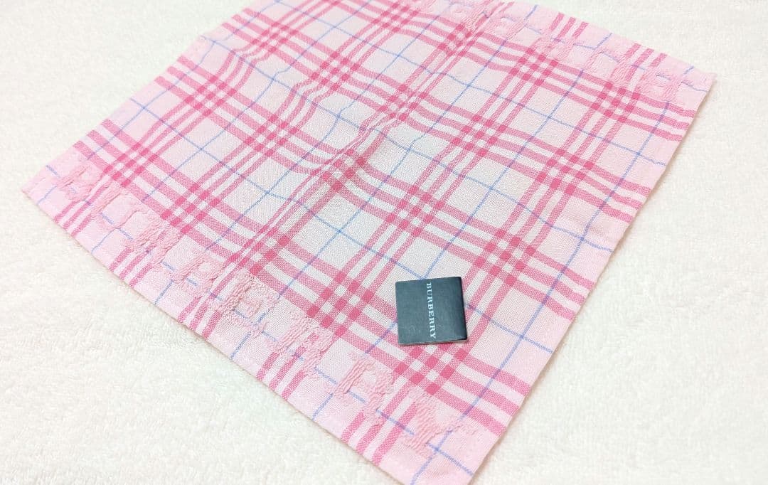 BURBERRY　タオルハンカチ 2枚セット チェック柄