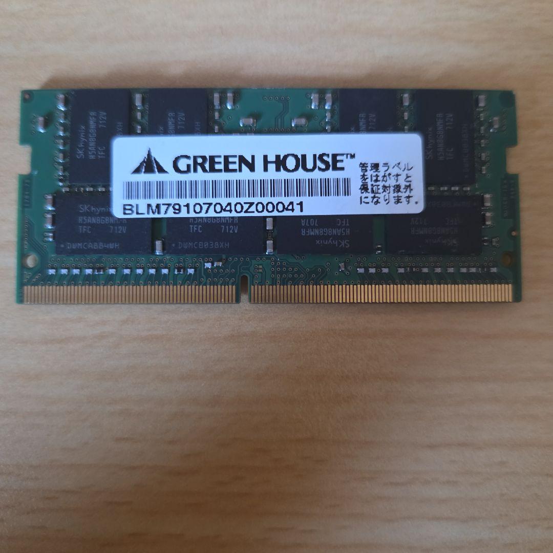 SK hynix 16GB ノートPC用メモリ DDR4-2133P