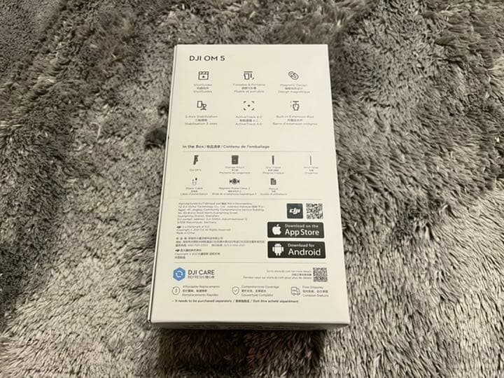 【国内正規品】 DJI OM 5 サンセット ホワイト スマートフォンジンバル