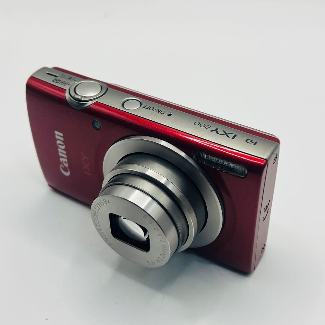Canon IXY 200 レッド デジタルカメラ ジャンク