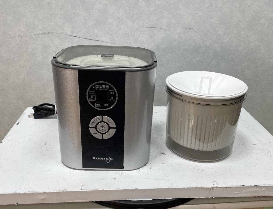 Y♢546 Kuvings ヨーグルト＆チーズメーカー KGY-713SM