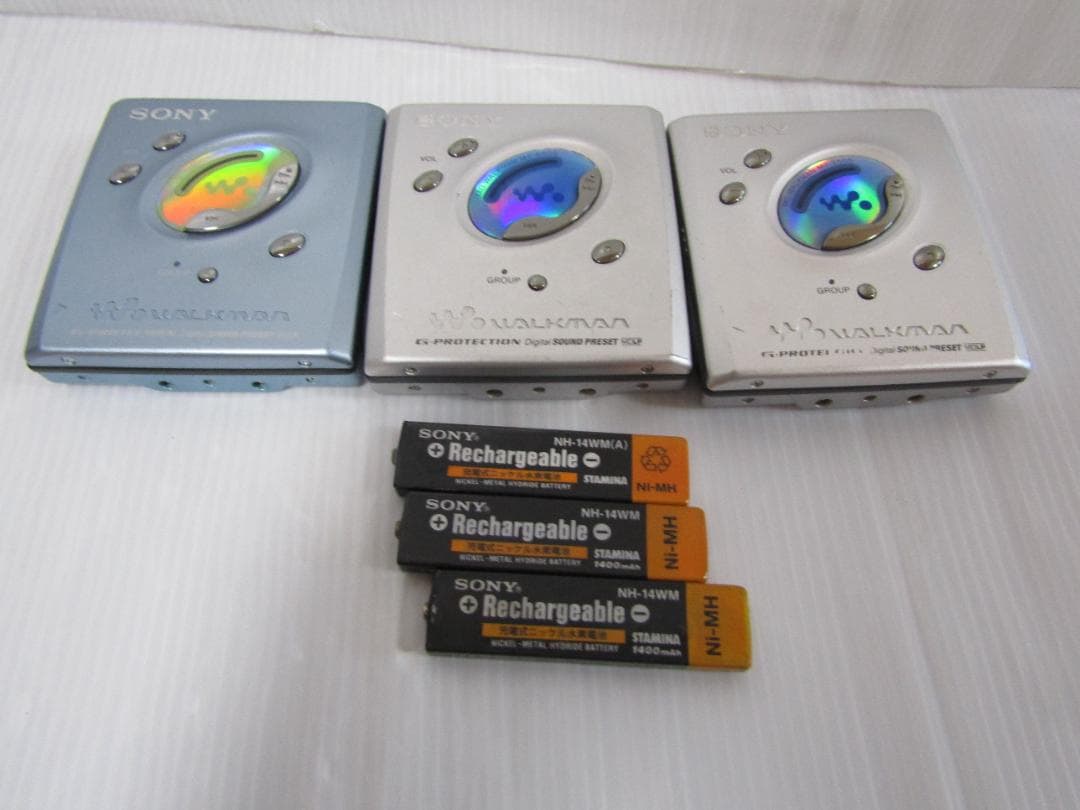 T0625 SONY MDウォークマン MZ-E505 3セット