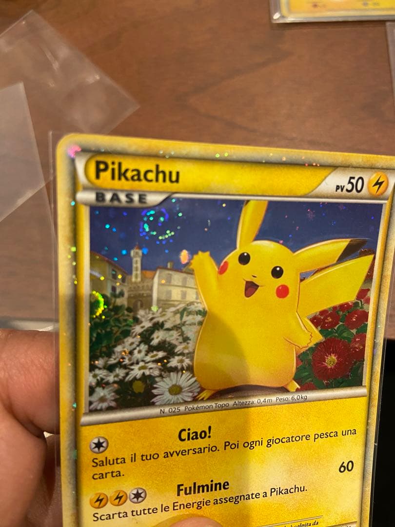 ピカチュウワールド青 ポケモンカードゲーム 9枚フルセット 3枚 渦巻き あり