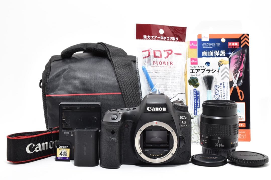 デジタル一眼レフカメラCanon EOS 6D Mark II 標準レンズセット