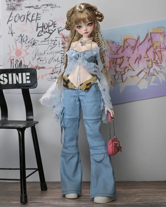 AX100 BJD 1/4 ドール本体 joan 球体関節人形 ハンドメイド