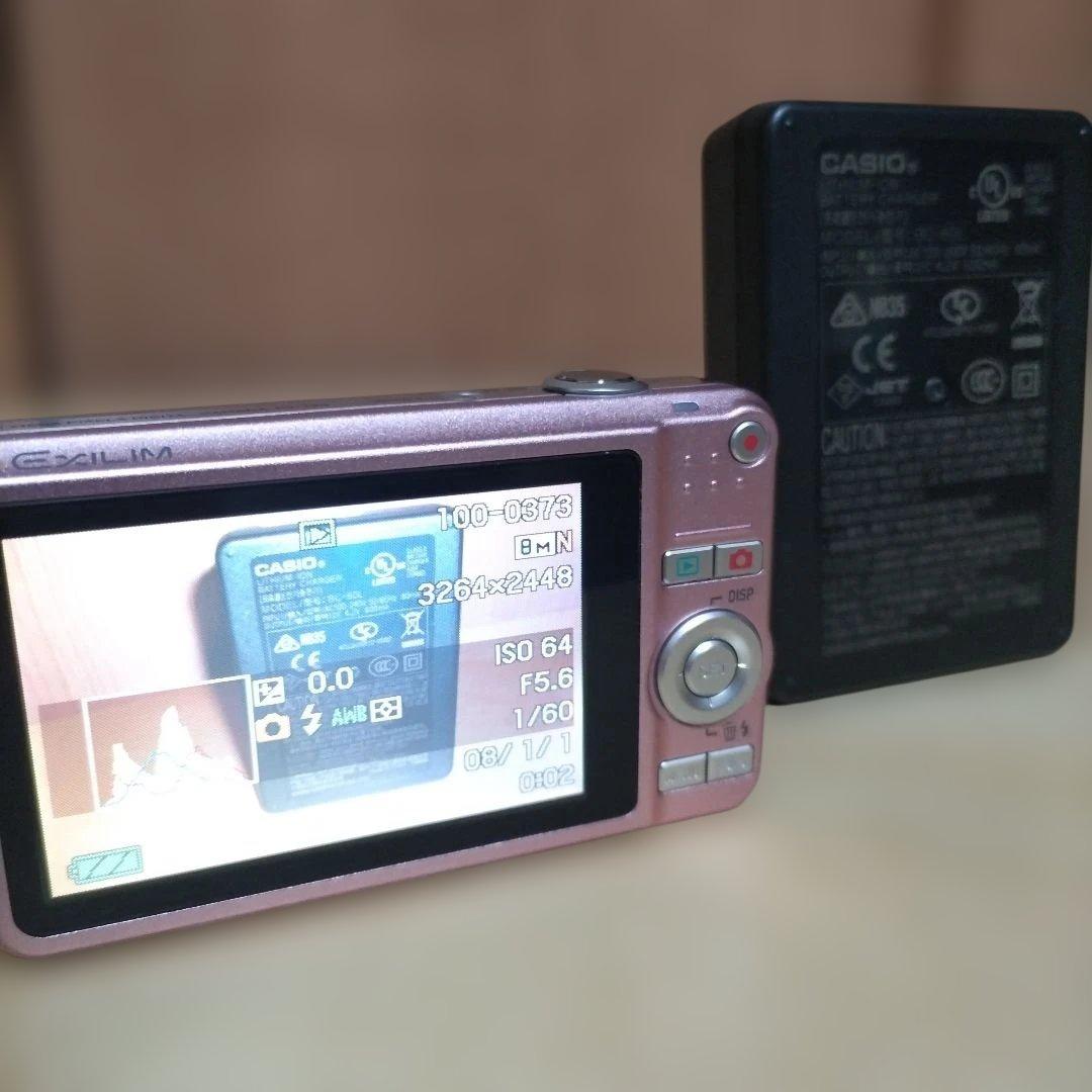 カシオ　CASIO EXILIM EX-Z80 ピンク コンデジ