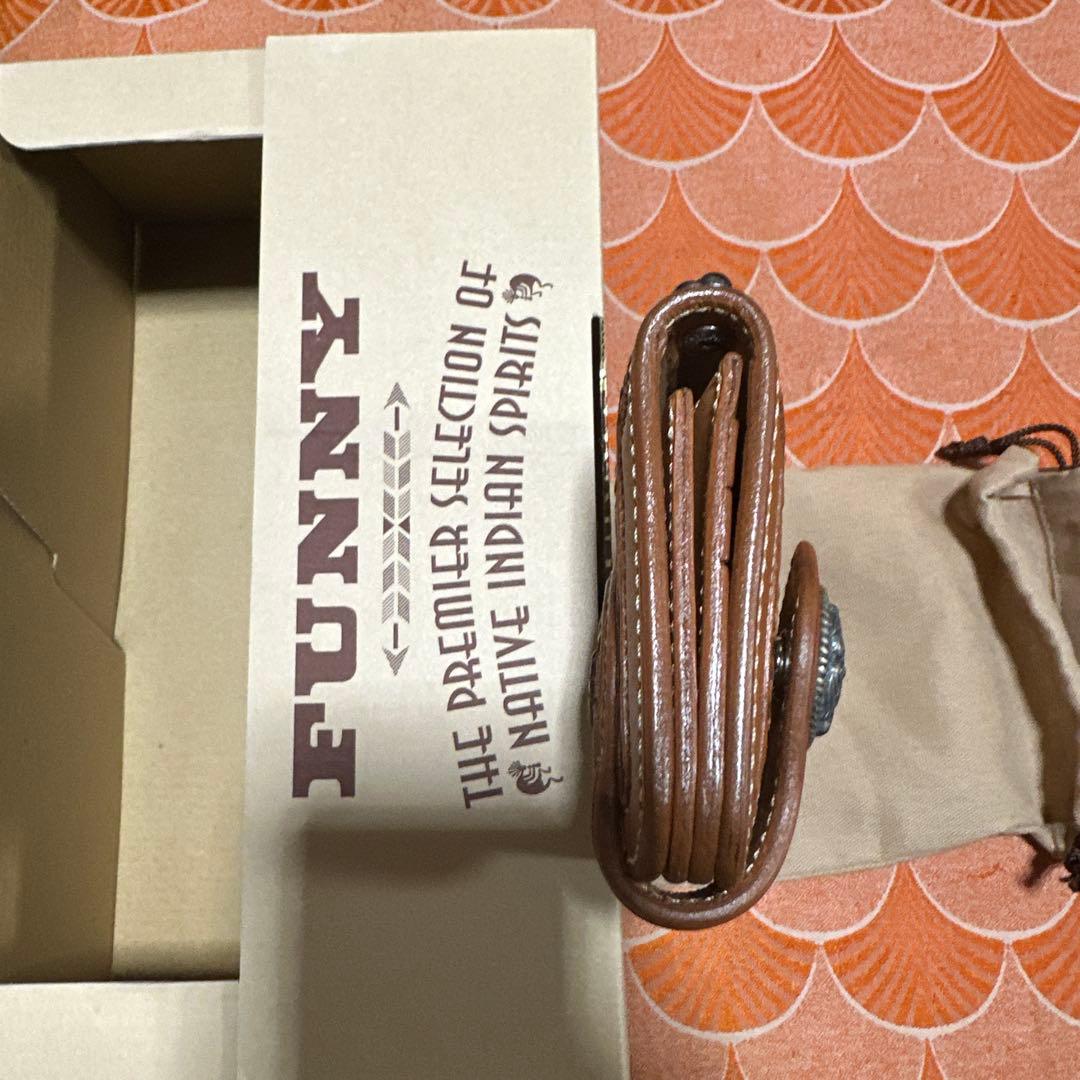 特注品　FUNNY カウボーイ　カービング　ウォレット　当時品