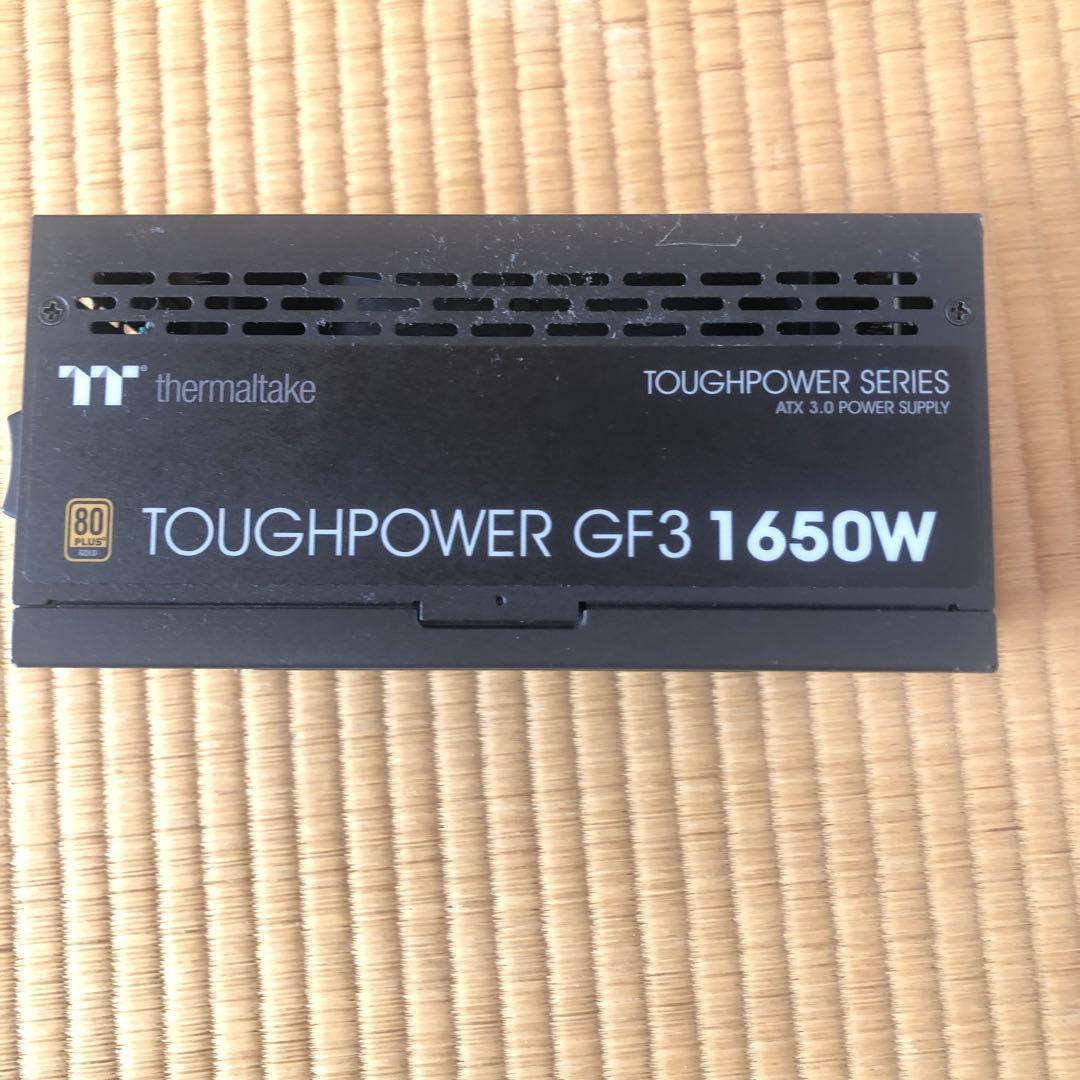 Thermaltake1650WATX3.080PLUS GOLD 電源ユニット