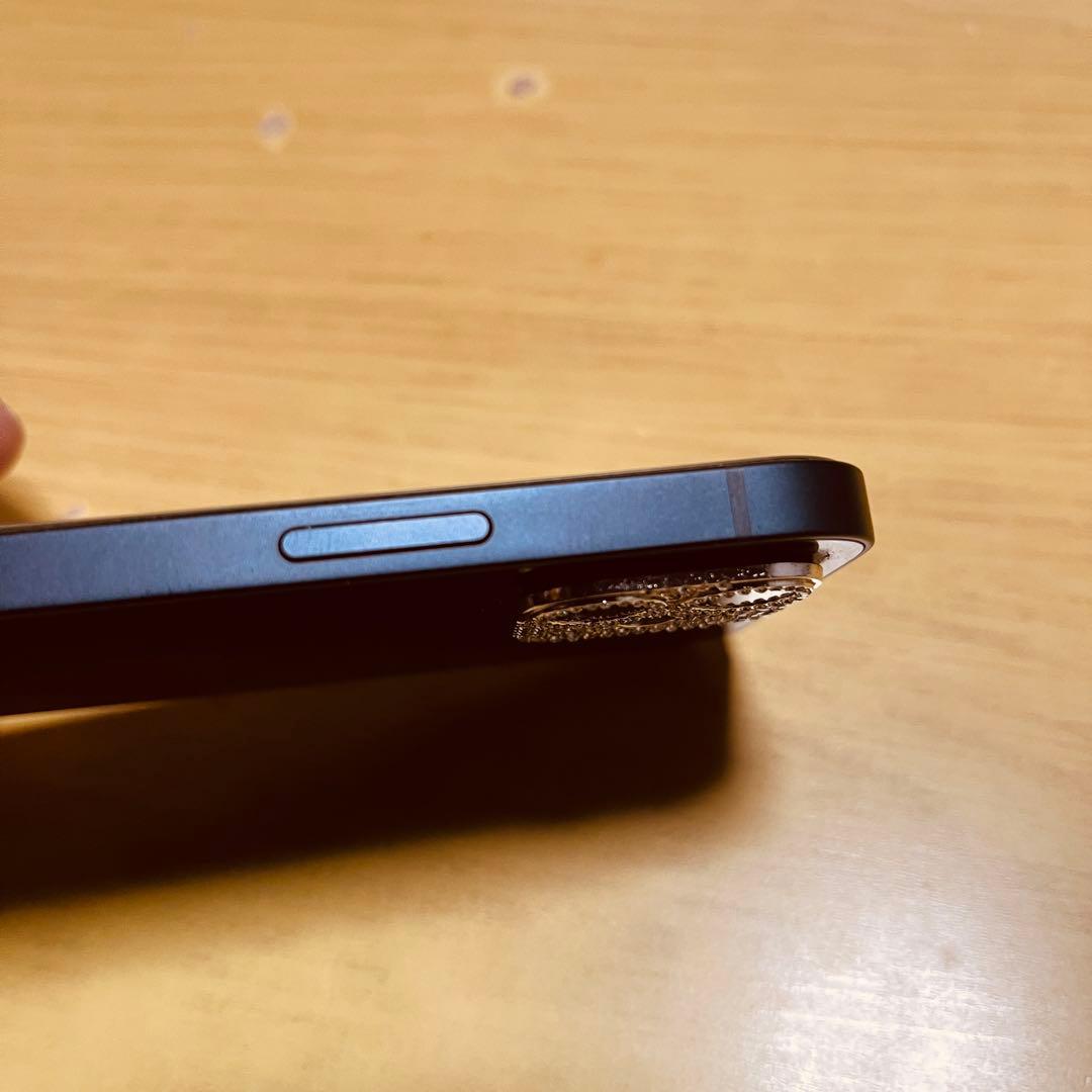 iPhone 12 本体　ブラック　64GB バッテリー新品　レンズカバー欠損‼︎