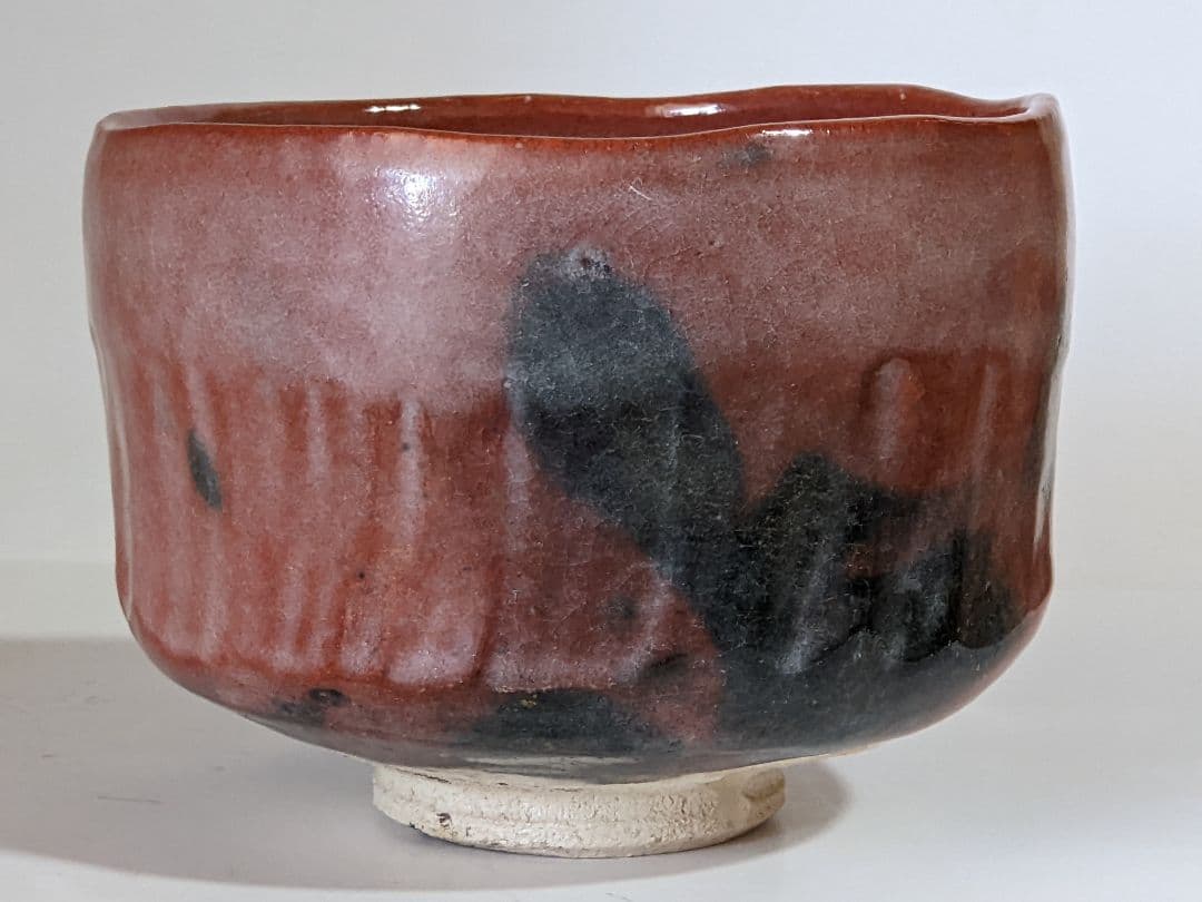 ♦茶道具 赤楽 茶盌 抹茶碗 美術工芸品 アンティーク 骨董品 コレクション