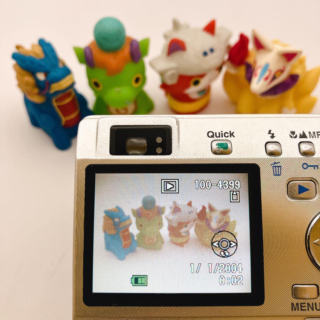 【動作品】PENTAX optio S4i シルバー コンパクトデジタルカメラ