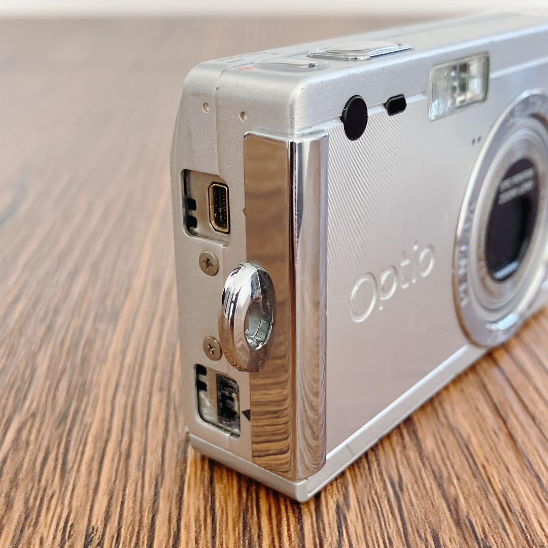 【動作品】PENTAX optio S4i シルバー コンパクトデジタルカメラ