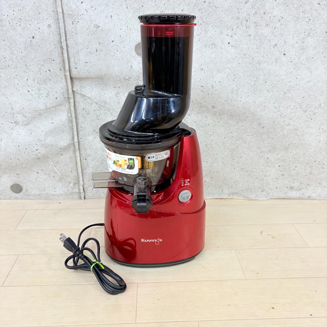 KUVINGS クビンズ ホールスロージューサー JSG-641M レッド