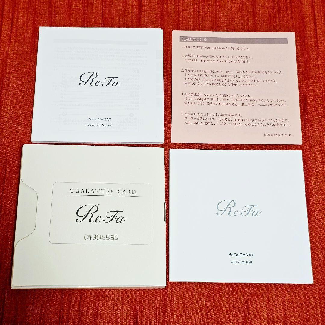 未使用品 ReFa リファカラット MTG 美顔ローラ－