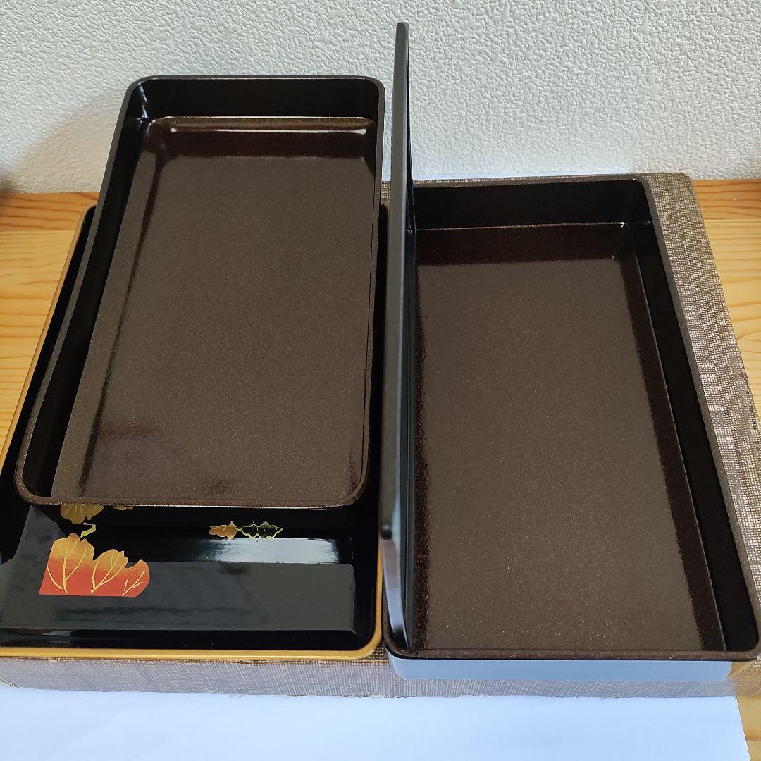 【未使用品】漆器 文箱セット 葡萄デザイン