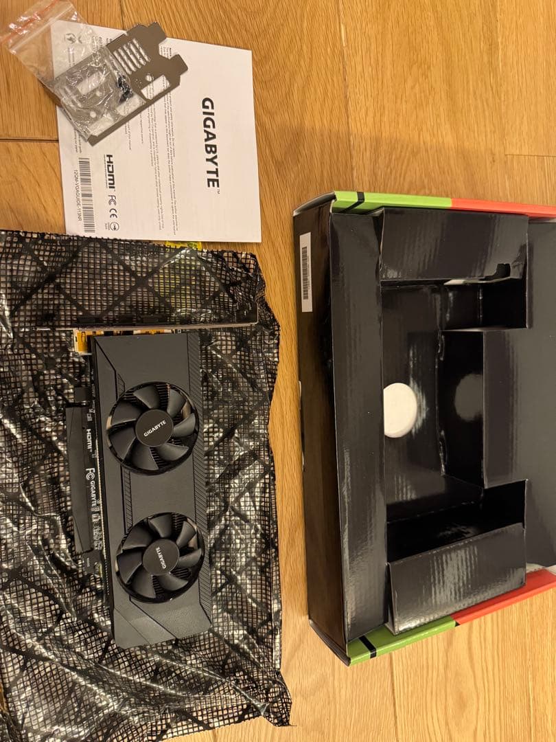 GeForce RTX 3050 LP ロープロフィール 6G GIGABYTE