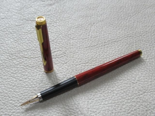 ◆希少 仏製 美品 1980年代◆パーカー180  Lacquer/漆 両面ニブ