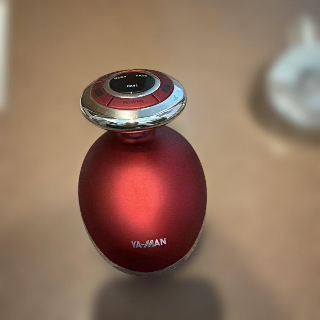 YA-MAN 美顔器 CAVI機能付き レッド