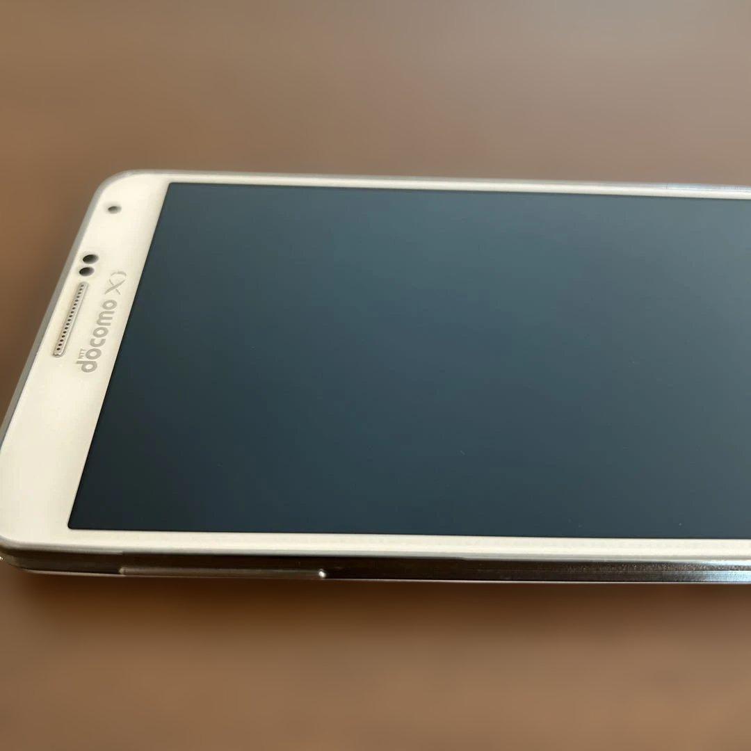 【美品】ドコモ Galaxy Note 3 SC-01F ホワイト※説明必読