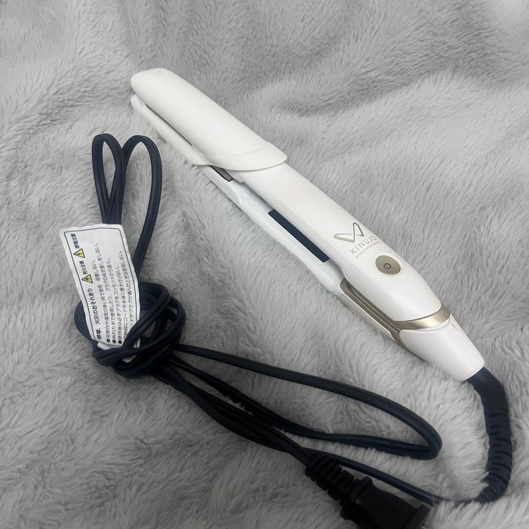 KINDUO ストレートヘアアイロン ホワイト