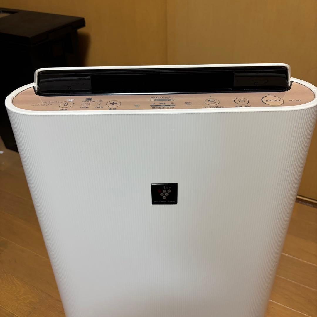 SHARP 加湿空気清浄機 プラズマクラスター KC-G40-W 20年製