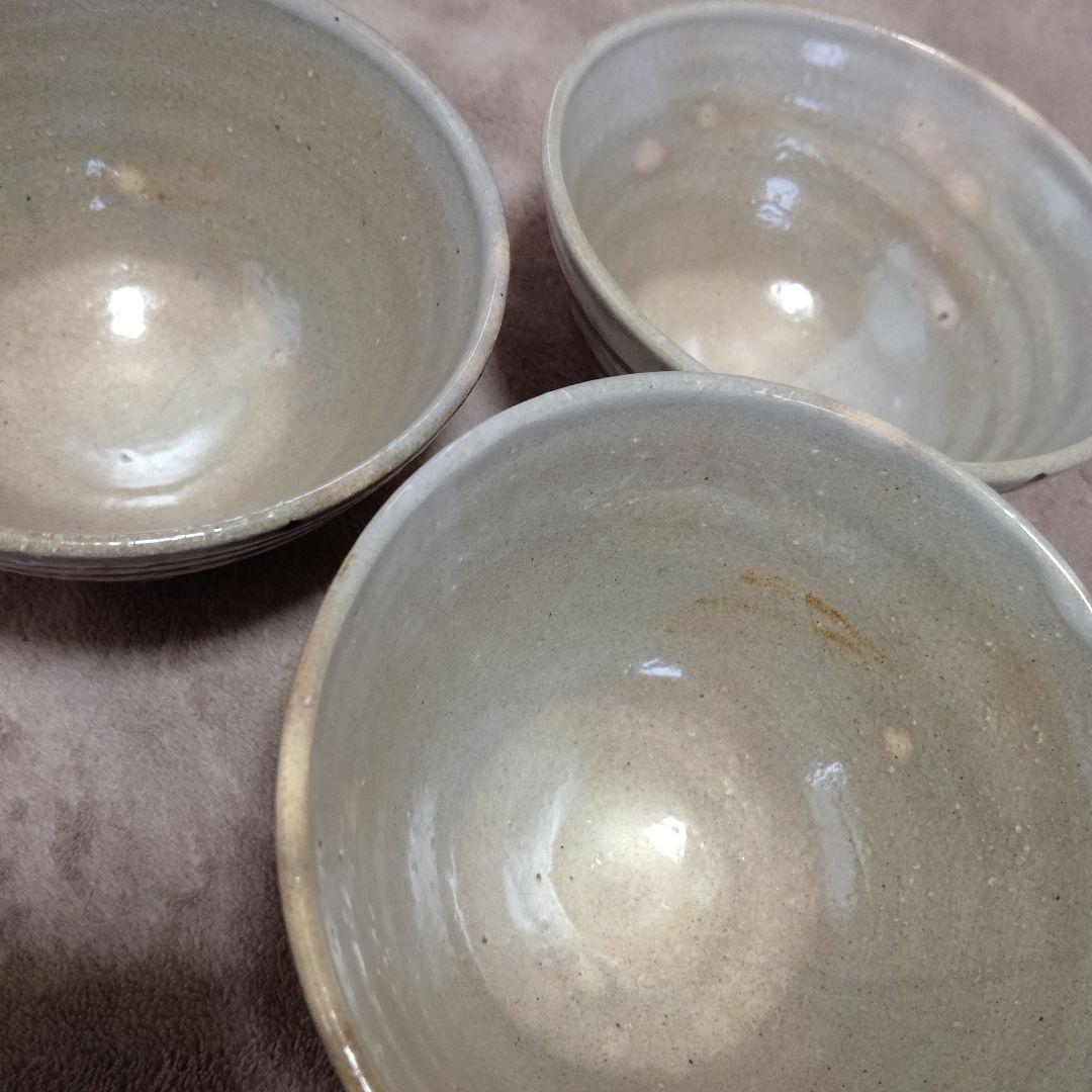 十牛図 茶碗 　信楽壺中窯 保庭楽入 茶道具　4客