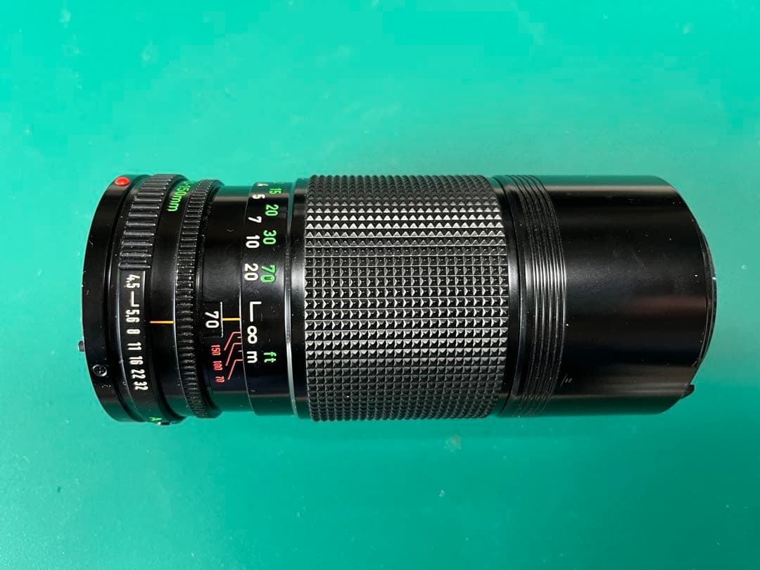 Canon A-1 一眼レフカメラ ボディ及び、ズームレンズ2本セット