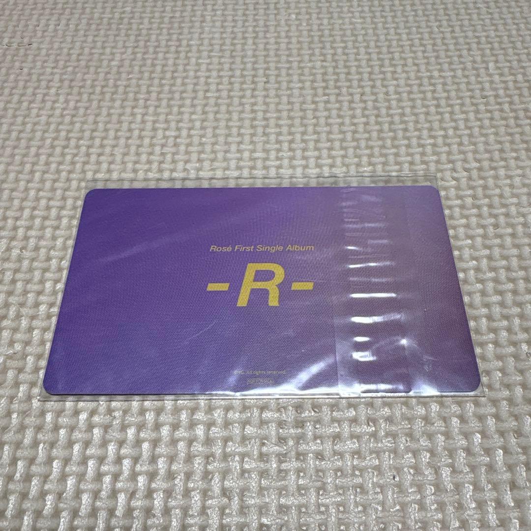 BLACKPINK ロゼ R ユニバーサル特典 トレカ