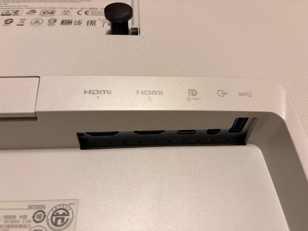 【overcar1977さま専用】Dell S2722DC （スタンドなし）