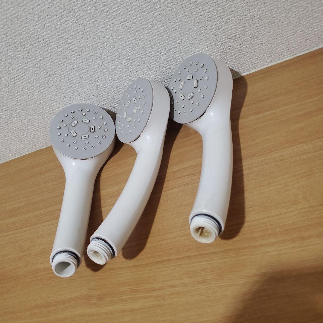 ホワイト シャワーヘッド 3個セット