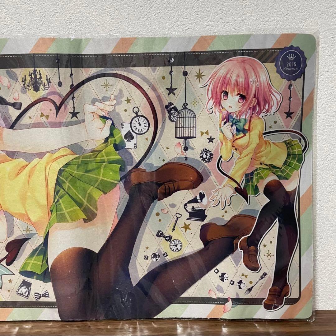 ToLOVEる　プレイマット　モモ・ベリア・デビルーク　館川まこ