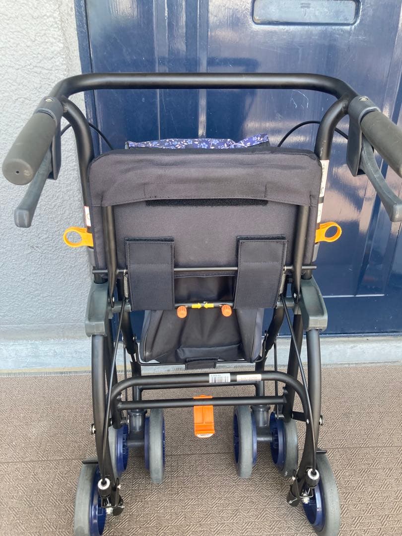 （良品）座れる シルバーカー カート 動作確認済 買い物 歩行器 手押し車 ②